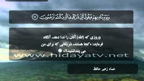 157 / جزء 20 /  سوره قصص (51-75) / تلاوت قرآن با صدای عماد زهير حافظ