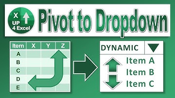 Link a Drop Down to a Pivot Table - Dynamic Excel List