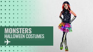 Great Monsters Halloween Costumes Collection [2018]: Rubie's Official Skelita Calvaeras + Tights