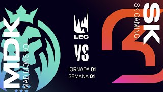 MAD LIONS KOI VS SK GAMING - LEC 2024 - SPRING SPLIT - LEAGUE OF LEGENDS - SEMANA 1 - DÍA 1