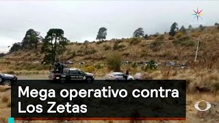 Mega operativo contra Los Zetas - Inseguridad - Denise Maerker 10 en punto