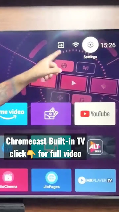 Chromecast built in tv #shorts