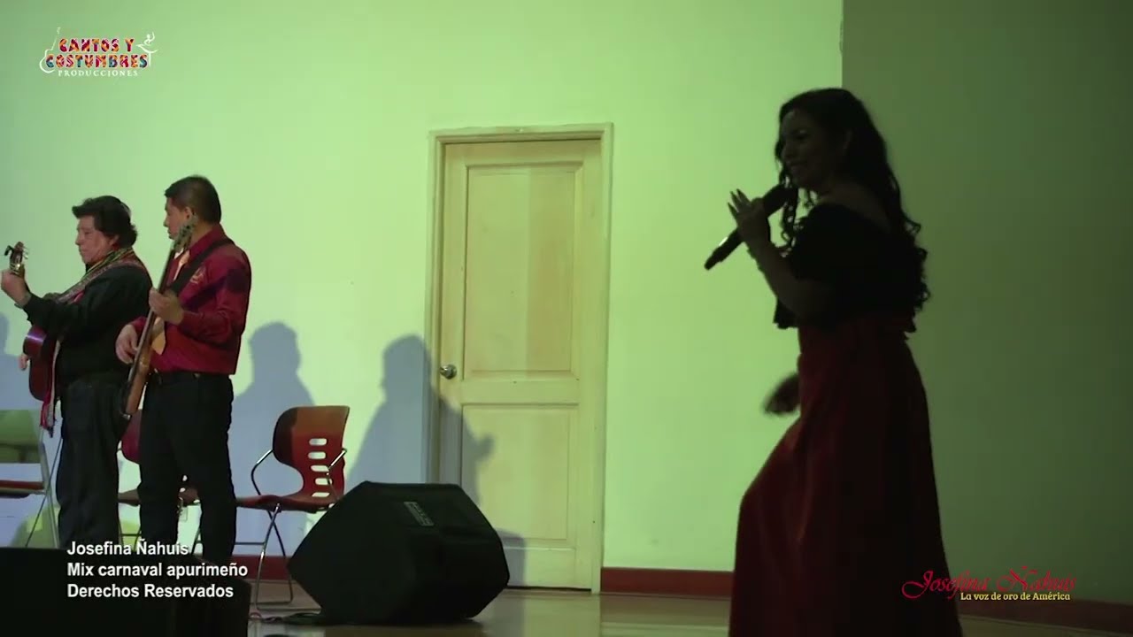 Josefina Ñahuis – Mix Carnaval Apurimeño (Grabado en vivo en el Teatro San Camilo)