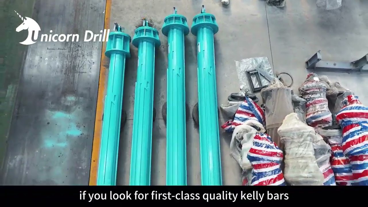 Unicorn Drill's Custom Kelly Bars for Bauer & Casagrande Rigs – Built to Your Specs!