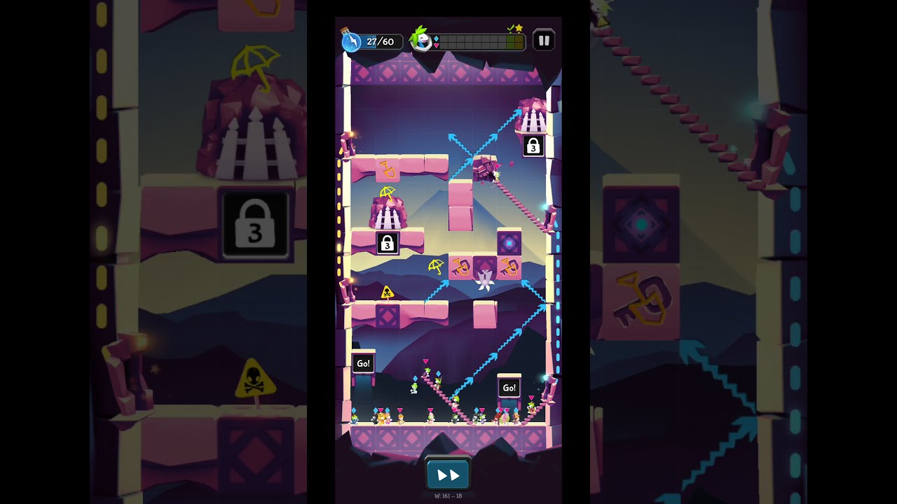 Lemmings - W: 161-18 Walkthrough - YouTube