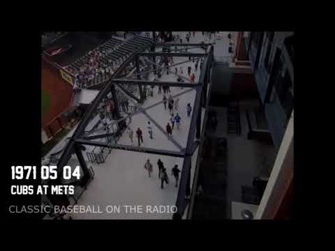 National Anthem Jane Jarvis NY Mets vs  Cubs 1971