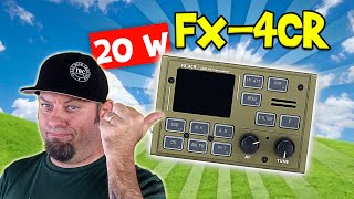 FX-4CR 20w QRP HF Radio - FIRST LOOK!