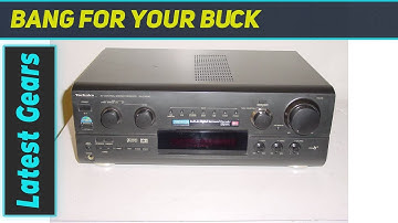 Immersive Vintage Audio: Technics SA-DX930 AV Receiver Review