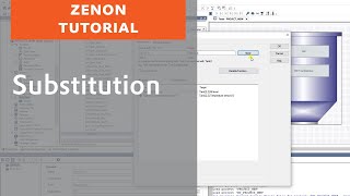 Substitution in zenon - using one screen for two pieces of equipment