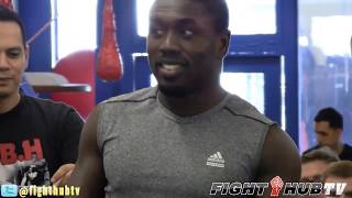 Famous Andre Berto vs. Victor Ortiz 2: Berto open workout highlights Profile