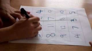 Latin Square Interactive Game