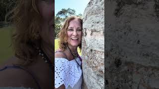 Hug A Stone #iamingaslld #awakening #feminineenergy #mayanmantras #LLDJustBe