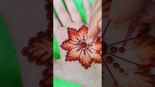 Simple Design Front Hand Mehndi 