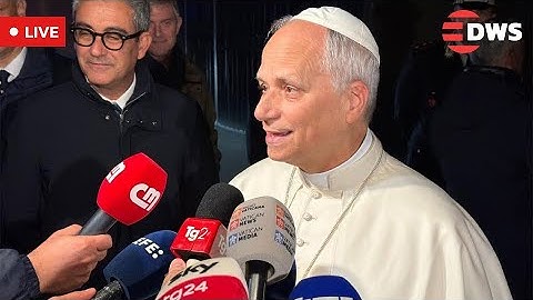 LIVE: Pope Leo Addresses Reporters—New Statements From Castel Gandolfo | DWS News | AK14