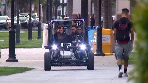San Jose State Engineering Students Build Self-Driving Vehicle on Shoestring Budget
