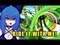 These Water Slides Are CRAZY and I LOVE IT - VTUBER REACTS TO LET'S GAME IT OUT