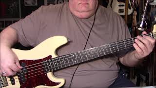 Culture Club Time Clock of the Heart Bass Cover with Notes & Tab