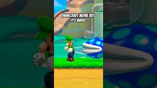 Minecraft Movie But It’s Mario #mario #shorts #memes