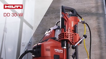 INTRODUCING Hilti Diamond Coring Tool DD 30-W