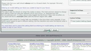 Last and final part of vbulletin nulled install series