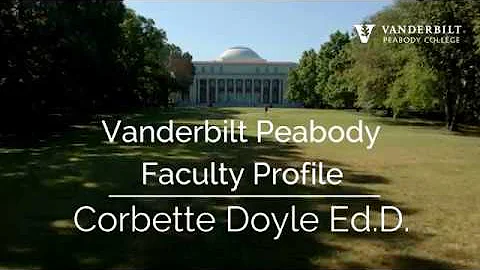 Vanderbilt Peabody College Faculty Profile: Corbet...