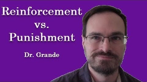 Positive and Negative Reinforcement and Punishment