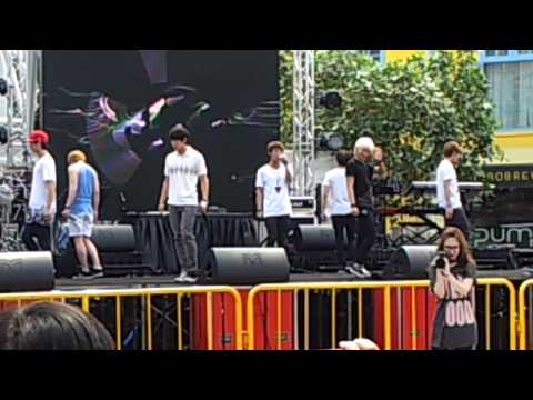 120524 BTOB rehearsal for music matters