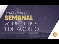 HOROSCOPO SEMANAL | 26 DE JULIO AL 1 DE AGOSTO | ALFONSO LEÓN ARQUITECTO DE SUEÑOS