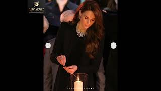 The symbolism behind Kate Middleton's pearl necklace at Holocaust day