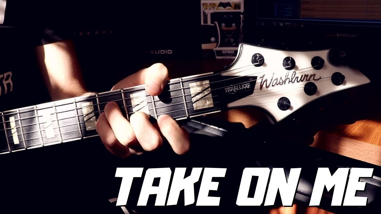 Aha Take On Me ( Guitar Cover ) ShaunTrack's Version YouTube