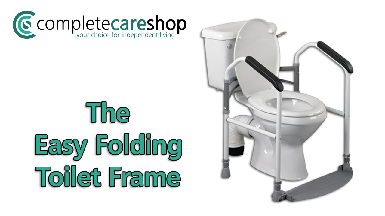 The Easy Folding Toilet Frame Lightweight & Compact YouTube