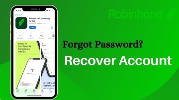 Reset your Password | Robinhood Recover Username and Password with Robinhood