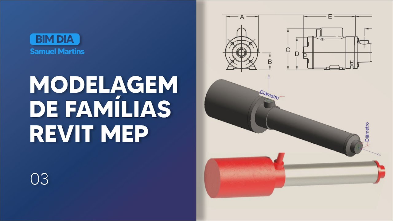 BIM DIA - Como criar MODELAGEM de famílias no REVIT MEP - 03