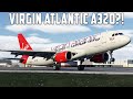 ✈️ Virgin Atlantic A320 Ops! ❤️🍷✈️ EGLL ⇄ EGCC | EGLL ⇄ EGPD ✈️ SU4