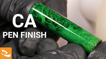 Applying a CA Finish (Pen Turning How-to)
