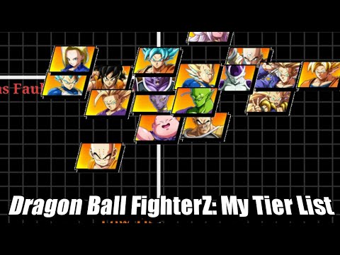 My Dragon Ball FighterZ Tier List - YouTube