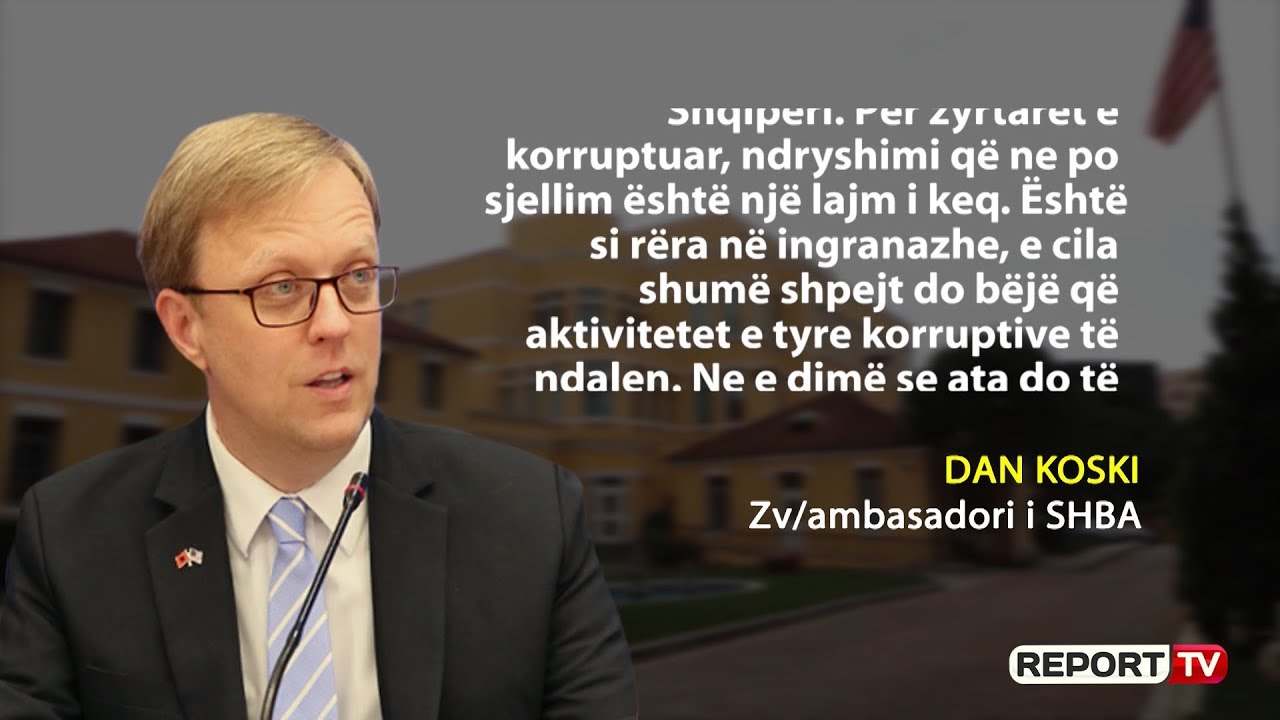 shqiptare meaning Report TV - SHBA: Kemi një lajm të keq për zyrtarët e korruptuar, të gjithë para drejtësisë