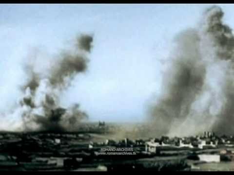 1942 Italian Air Force Bombs Malta (HD)