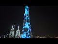 Световое шоу на Бурдж Халифа. Light show on Burj Halifa. Самый большой небоскреб в Дубае.  Kate BY.