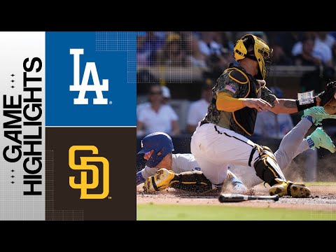 Dodgers vs. Padres Game Highlights (8/6/23) | MLB Highlights