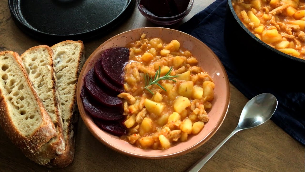 5 Main Ingredients Stew / Rich In Proteins / A simple and delicious