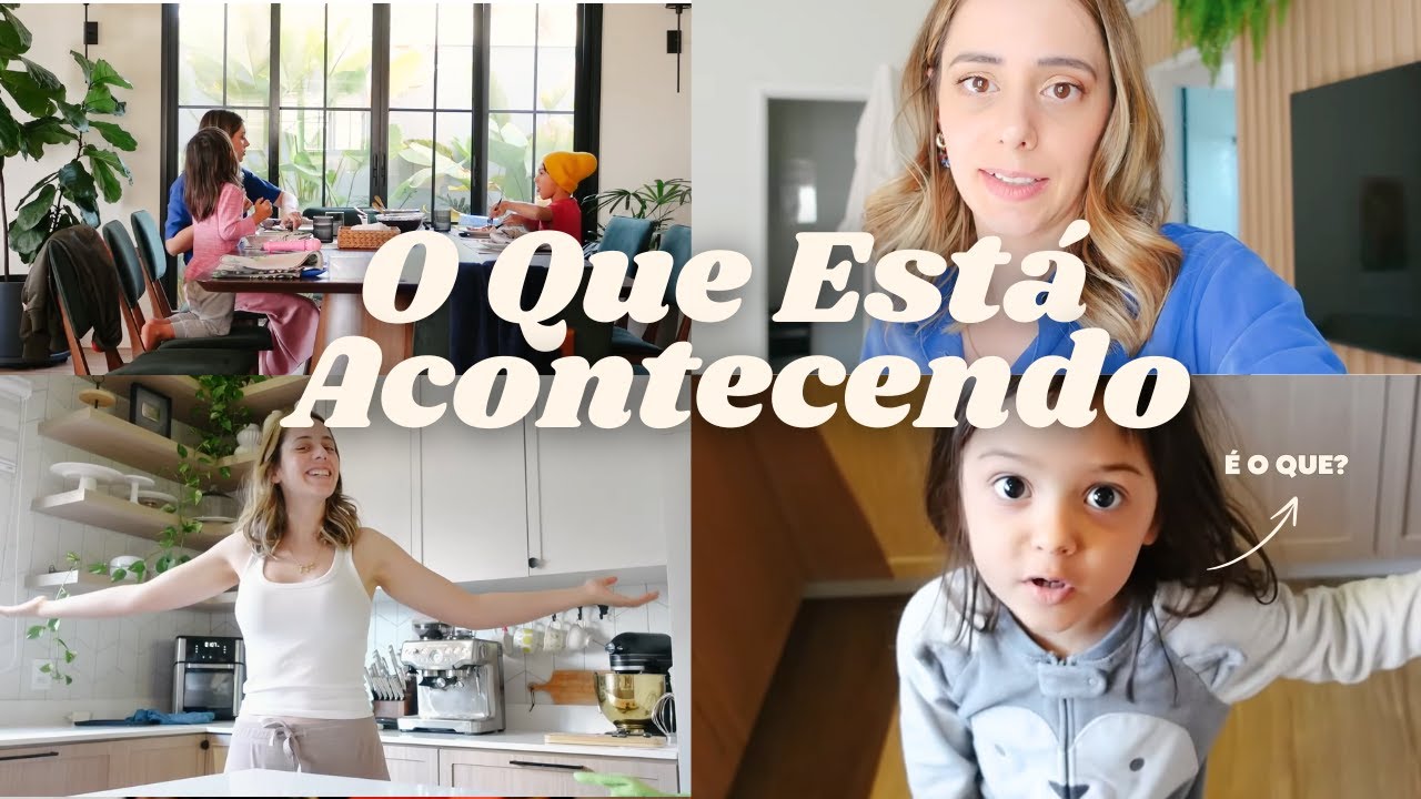 O que tem acontecido por aqui, organizando a casa, dicas & almoce com a gente