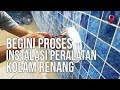 PROSES INSTALASI PERALATAN KOLAM RENANG