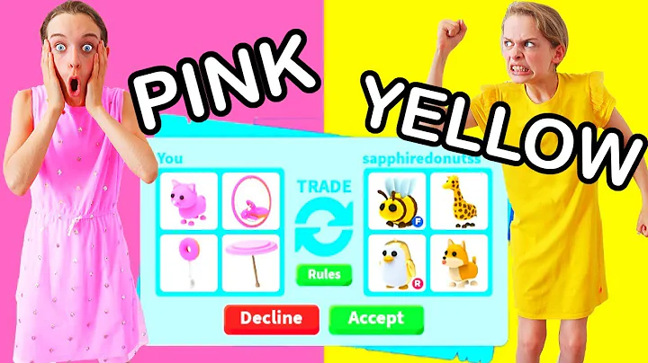 ONLY TRADING IN YOUR COLOR in Roblox Adopt Me w/ The Norris Nuts