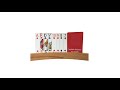 Jeu de 32 cartes agrandies avec braille
