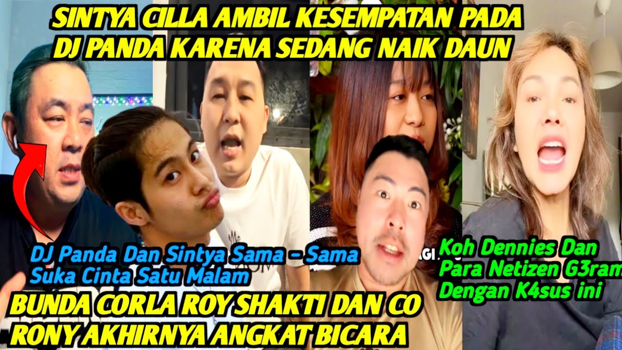 B4HAYA‼️K4SUS DJ PANDA DAN SINTYA AKHIRNYA DI TANGGAPI OLEH BUNDA CORLA DAN ROY SHAKTI JUGA CO RONY❓