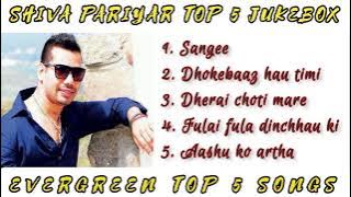 SHIVA PARIYAR ALL TIME HIT SONGS JUKEBOX||SANGEE|DHOKEBAAZ|DHERAI CHOTI|FULAI FULA|AANSHU KO ARTHA|