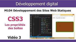 CSS3 Darija V3 : Les propriétés des boîtes ( width height margin padding )