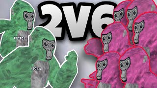 We 2v6'd a PRO Team (Gorilla Tag VR) screenshot 5