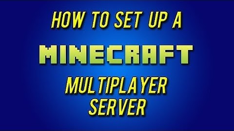 How to make a minecraft server 1.10 !